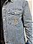 CALVIN KLEIN JAQUETA OVERSHIRT JEANS BORDADO BORDADO BOLSO - Imagem 3