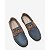 DEMOCRATA SAPATO MOCASSIM SIDER GARAGE DECK  AZUL/CARVALHO - Imagem 3