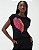 SHOULDER T-SHIRT FOLHA BORDADA - Imagem 1