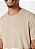 HERING CAMISETA BÁSICA UNISSEX MANGA CURTA WORLD - BEGE - Imagem 2