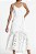 SLY VESTIDO MIDI ALÇA DECOTE V EM LAISE COM DETALHE DE RENDA - Imagem 3