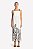 SLY VESTIDO MIDI COM ESTAMPA NA FRENTE EM VISCOSE  COM LINHO - Imagem 2