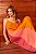DRESS TO VESTIDO CREPE CROPPED RECORTES LATERAIS LARANJA QUEIMADO - Imagem 4
