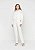 DZARM JAQUETA BICOLOR RETA EM SARJA - OFF WHITE - Imagem 4