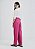 HERING CALÇA FEMININA RETA CINTURA ALTA  EM ALFAIATARIA HERING + NV - ROSA - Imagem 3