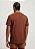 HERING CAMISETA BÁSICA UNISSEX MANGA CURTA WORLD - MARROM - Imagem 3