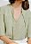 HERING BLUSA FEMININA MANGA 3/4 TEXTURIZADA  - VERDE - Imagem 2