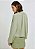 HERING BLUSA FEMININA MANGA LONGA EM VISCOLINHO - VERDE - Imagem 3