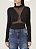 FORUM BLUSA DETALHE TULE PRETO - Imagem 1
