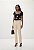 LEZ A LEZ BLUSA CROPPED ESTAMPADA COM BABADO BARRA - Imagem 3
