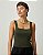 SHOULDER TOP TRICOT FIT MILITAR - Imagem 5