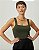 SHOULDER TOP TRICOT FIT MILITAR - Imagem 4