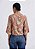 HERING BLUSA FEMININA ESTAMPADA COM FRANZIDO EM VISCOLINHO - MARSALA - Imagem 3