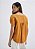 HERING BLUSA FEMININA MANGA CURTA EM VISCOSE MAQUINETADA - MARROM - Imagem 3