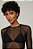 ANIMALE BLUSA SEGUNDA PELE TULE FLOC PRETO - Imagem 4