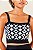 MYPLACE CROPPED RETO ESTAMPA PADRONAGEM TRIBAL - Imagem 3