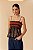 DRESS TO BLUSA LASTEX TRICOLINE ESTAMPA LUARES - Imagem 1