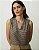 SHOULDER BLUSA PIED DE POULE - Imagem 1