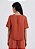 HERING BLUSA FEMININA MANGA EVASÊ EM VISCOSE CREPONADA - TERRACOTA - Imagem 3