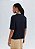 HERING BLUSA FEMININA MANGA CURTA EM MALHA INTERLICK - PRETO - Imagem 3