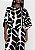 DZARM BLUSA CROPPED EM VISCOSE ACETINADA - PRETO - Imagem 2