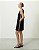 SHOULDER VESTIDO RETO VIVO LATERAL PRETO - Imagem 1