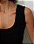 SHOULDER REGATA MALHA CANELADA DECOTE U PRETA - Imagem 3
