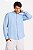 RESERVA CAMISA ML LINHO BÁSICO AZUL CLARO - Imagem 1