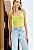 LEZ A LEZ BLUSA CROPPED SEAMLESS COM DECOTE QUADRADO VERDE PING - Imagem 2