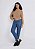 HERING CALÇA JEANS BÁSICA FEMININA RETA CINTURA ALTA BARRA A FIO - AZUL - Imagem 1
