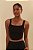 FARM TOP TRICOT CORSELET PRETO - Imagem 1