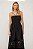 ANIMALE VESTIDO DE ALGODÃO MIDI BORDADO CONTRAFORMA PRETO - Imagem 4