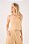 DRESS TO BLUSA LINHO LISTRADO BEGE DUNA - Imagem 1