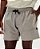 REDLEY SHORT ELASTICO RECORTE AREIA - Imagem 1