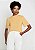 DZARM BLUSA DECOTE REDONDO EM VISCOSE - AMARELO - Imagem 1