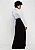 DZARM SAIA MIDI AMPLA EM VISCOSE - PRETO - Imagem 2