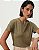 SHOULDER T-SHIRT POÁ VERÃO VERDE - Imagem 1