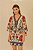 FARM VESTIDO CURTO ESTAMPADO FLOR EM MOSAICO - Imagem 1