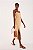 DRESS TO VESTIDO MIDI LINHO FENDA LATERAL - Imagem 1