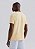 HERING CAMISETA MASCULINA MANGA CURTA EM MALHA TEXTURIZADA - AMARELO - Imagem 3