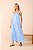 DRESS TO VESTIDO CROPPED LAISE DECOTE RETO AZUL HORIZONTE - Imagem 1