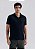 HERING CAMISA POLO MASCULINA MANGA CURTA LISTRDA - PRETO - Imagem 1