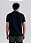 HERING CAMISA POLO MASCULINA MANGA CURTA LISTRDA - PRETO - Imagem 3