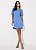 SOMMER VESTIDO CURTO DECOTE RETO COM RECORTES - Imagem 2