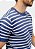 HERING CAMISETA MASCULINA LISTRADA EM TRICÔ - AZUL - Imagem 2