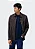 HERING CAMISA MASCULINA MANGA LONGA XADREZ EM LINHO - MARROM - Imagem 1