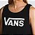 VANS REGATA VANS CLASSIC TANK BLACK WHITE - Imagem 6