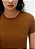 HERING BLUSA BÁSICA FEMININA MANGA CURTA SLIM WORLD - MARROM - Imagem 2