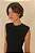 FARM VESTIDO CROPPED LASTEX PRETO - Imagem 3