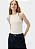 HERING REGATA FEMININA HALTER NECK COM BORDADO - CREME - Imagem 1